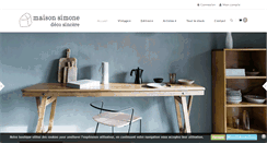 Desktop Screenshot of maisonsimone.com