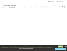 Tablet Screenshot of maisonsimone.com